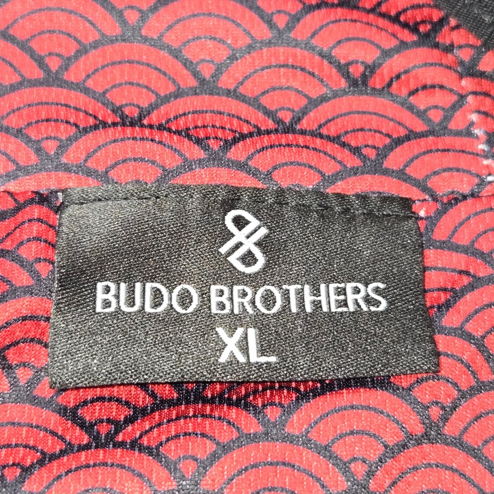 Budo Brothers Hood-Gi Black Red Hooded Jacket Men Martial Arts MMA HeavyweightXL - Picture 2 of 15